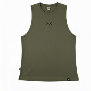 CAMISETA SIN MANGAS VERDE MILITAR