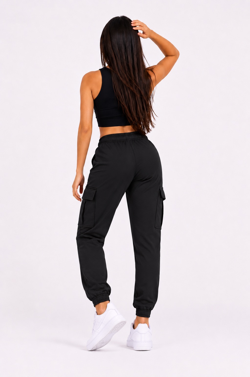 JOGGER CARGO NEGRO W - Image 3