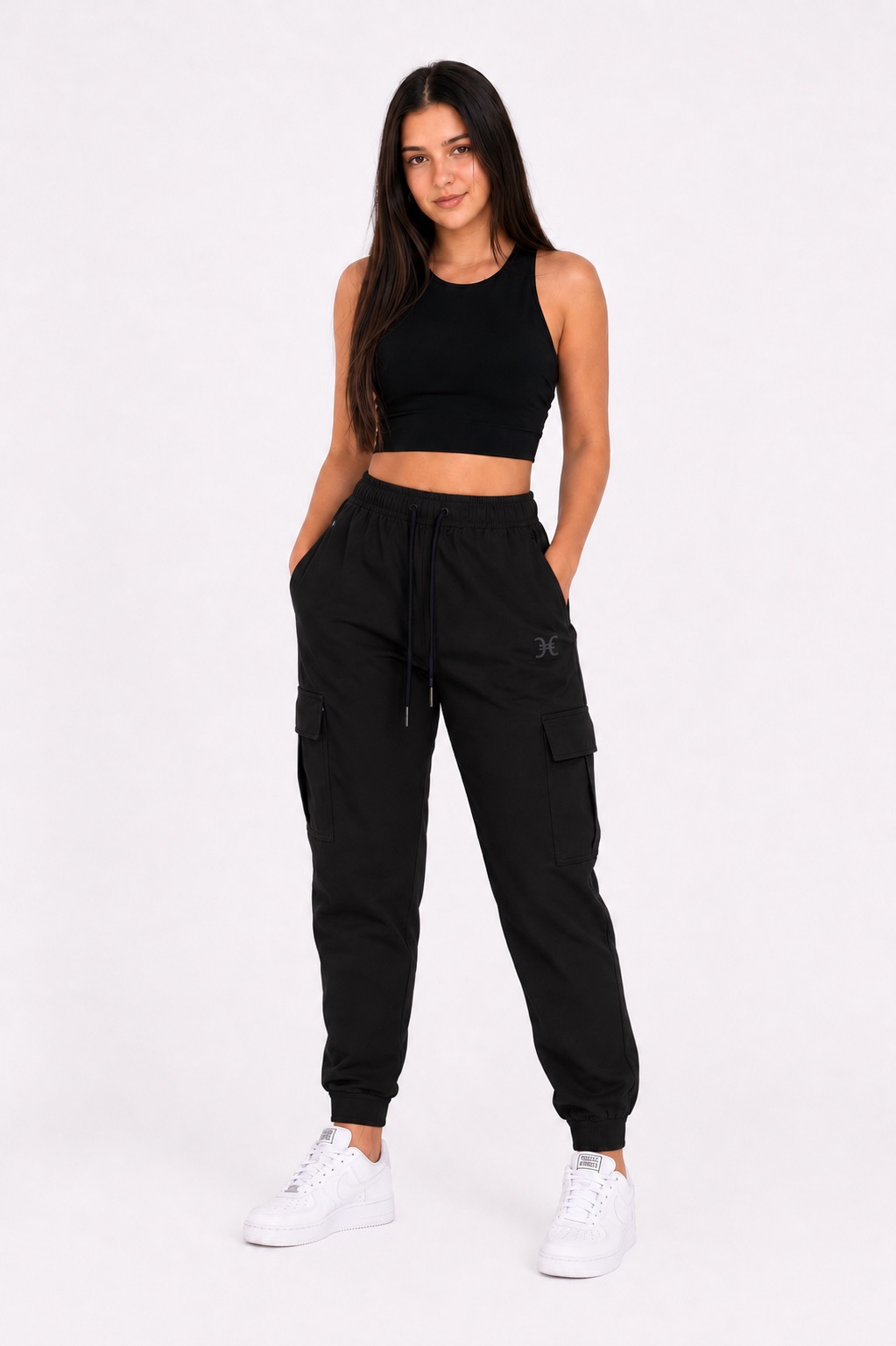 JOGGER CARGO NEGRO W - Image 2
